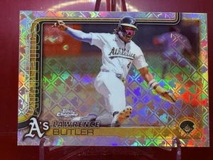 2025 Topps Chrome Logofractor Lawrence Butler #67 Athletics - Picture 1 of 2