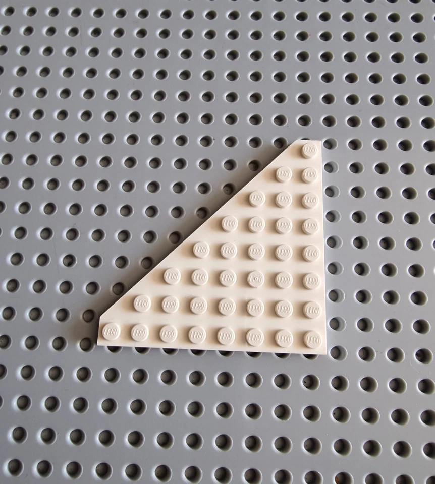 Lego Platte Eckplatte 8x8 Ecke Flügel Weiß White Wedge 1 Stück 30504 A035 - Bild 1 von 1