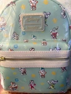 Loungefly Disney Snow White and Seven Dwarfs  Mini Backpack - Picture 1 of 1