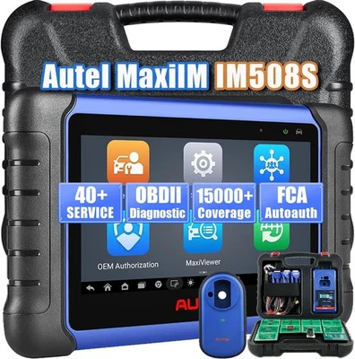 2025 Autel MaxiIM IM508S Key Programming Full System OBD2 Diagnostic Scanner - Image 1 of 4