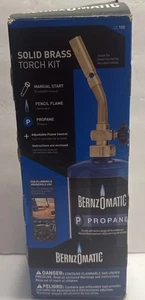 Bernzomatic Propane Solid Brass Torch Kit UL 100 - Picture 1 of 10