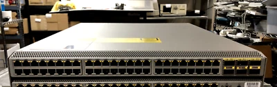 CONMUTADOR CISCO N9K-C93120TX NEXUS 96 x 10 GBase-T + 6 x 40 Gigabit QSFP con fuente de alimentación doble Foto 1 de 4