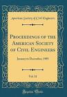 Proceedings Of The American Society Of Civil Engin