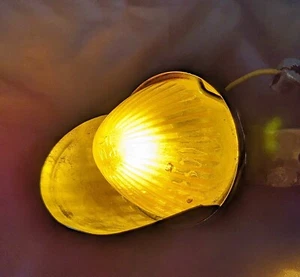 PM 105 DRESS UP MARKER LIGHT VINTAGE CAMPER TRAILER TRUCK PM 110 AMBER LENS - Picture 1 of 7