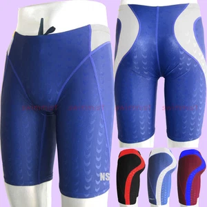 NWT NSA 303 MEN'S COMPETITION RACING TRAINING JAMMERS SWIMMING TRUNKS ALL SIZE - Picture 1 of 4