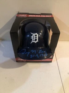 DETROIT TIGERS- DENNY MCLAIN SIGNED AUTOGRAPH MINI HELMET TRISTAR COA - Picture 1 of 5