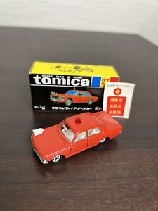 Tomica 27 Black Box Toyota Crown fire chief car 30th Anniversary Reprint Edition