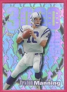 1999 Topps 3000 Yard Club PEYTON MANNING #AM19 Indianapolis Colts HOF Insert - Picture 1 of 2