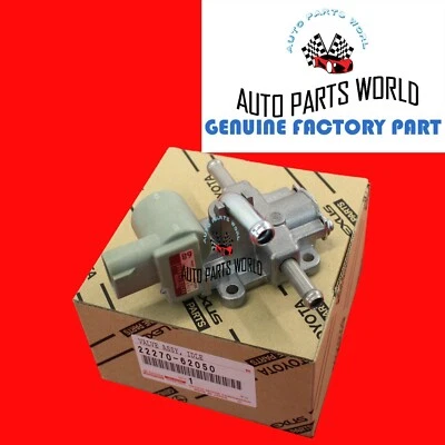 VÁLVULA DE CONTROL DE VELOCIDAD DE RALENTÍ ORIGINAL OEM TOYOTA 4RUNNER TACOMA TUNDRA 22270-62050 Foto 1 de 3