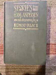 Edmund Dulac illustrated Fairy Tale Stories From Hans Andersen by Doran Dulac - Picture 1 of 10