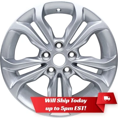 Nuevo juego de 4 llantas de aleación plateadas de 16" para Chevrolet Cruze 2016-2019 - 5879 Foto 1 de 4