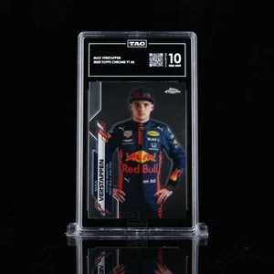 2020 Topps Chrome Formula 1 F1 Max Verstappen #6 Gem Mint 10 Tag 963 - Bild 1 von 3