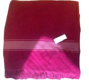 Hermes großes Modell Yachting Strandtuch - fuchsia - Bild 1 von 10