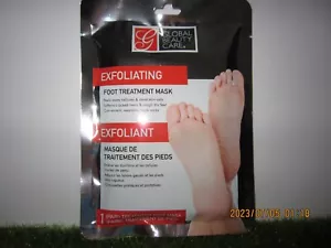 NEW Foot EXFOLIATING Peeling Mask Callus Dry Feet Hard Dead Skin Cracked Heels - Picture 1 of 2