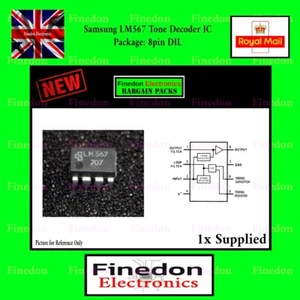 Samsung LM567N Tone Decoder IC 8pin DIL - Picture 1 of 1