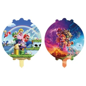 6pcs The Super Mario Bros. Balloons Birthday Party Decorations Mario And Luigi  - Picture 1 of 1