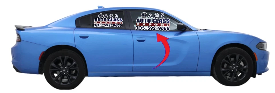 Dodge Charger 2011-2023 puerta delantera derecha mercado de accesorios laminado DD12113GTY Foto 1 de 1