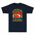 The Worst Day of Fishing Beats The Best Day of Court Ordered Retro Men's T-Shirt