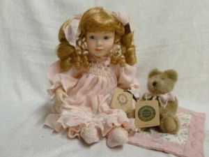 Muñeca grande L/E Boyds Bear Yesterdays Child Cheryl Ashley Nighty Night 1999 4917 - Imagen 1 de 7