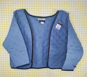 NUEVO CON ETIQUETAS Big Bill Ropa de Trabajo Gris Resistente al Fuego Moda Edredón Forro Para Chaqueta XLarge - Imagen 1 de 8