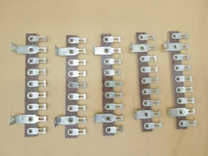 Terminal Strip, 9 Lug, 2 Lug Common, Horizontal Phenolic Terminal Strip (QTY 5) - Picture 1 of 6