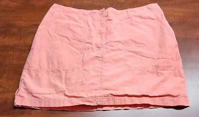 Pantalón corto Jones New York Sport Coral liso talla 10 usado en excelente estado B105 Foto 1 de 4