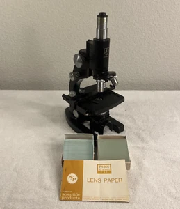 American Optical Spencer Microscope w Slides - NO LIGHT - Picture 1 of 21