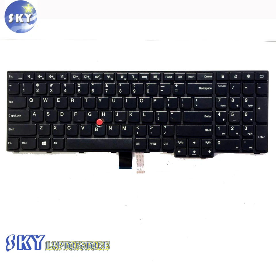 New Original Keyboard for Lenovo IBM Thinkpad E550 E550C E555 US seller - Image 1 of 3