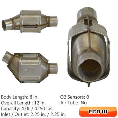 Catalytic Converter for 2000-2002 Saab 9-5 Turbo 2.3L L4 GAS DOHC - Изображение 1 из 4