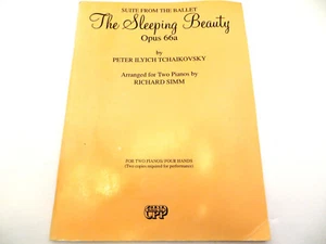 Belwin Inc Suite From the Ballet The Sleeping Beauty Opus 66a Tchaikovsky Pianos - Picture 1 of 5