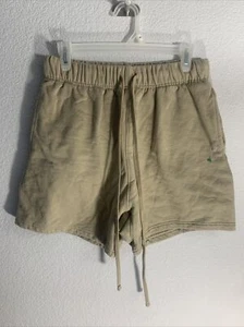 Mnml Sweat Shorts Mens Small Tan Drawstring Lounge Heavyweight - Picture 1 of 5