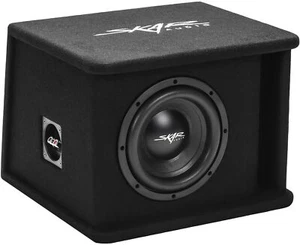 NEU Skar Audio Single 8" 700 W geladenes SDR belüftetes Subwoofer-Gehäuse | SDR-1X8 - Bild 1 von 12