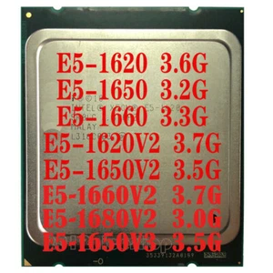 LOT Intel Xeon E5-1620 E5-1660 E5-1620V2 E5-1650V2 E5-1660V2 E5-1680V2 CPU - Picture 1 of 3