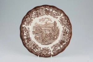 Palissy - Avon Scenes - Brown - Breakfast / Lunch Plate - 205471G - Picture 1 of 1