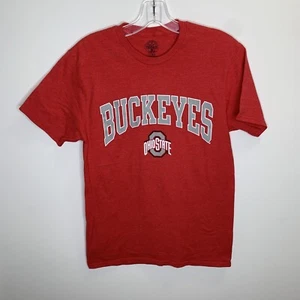 Camisa de manga corta Rivalry Threads para hombre S roja Ohio State OSU Buckeyes - Imagen 1 de 4