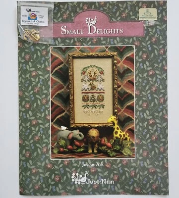 Just Nan Small Delights Joyous Ark Leaflet Charm Embellishments Animals - Image 1 of 4