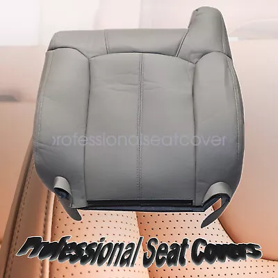 For 1999 2000 2001 2002 GMC Sierra 1500 Driver Top Seat Cover Gray NO Armrest - Imagem 1 de 4