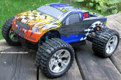 RC  Brushless Electric Truck 1/10 Scale  PRO TOP2  11.1 LIPO   1 Yr Warranty - Image 1 of 4