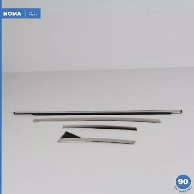 98-03 Jaguar X308 XJR XJ8 Rear Left Side Outer Door Window Molding Set OEM - Image 1 of 4