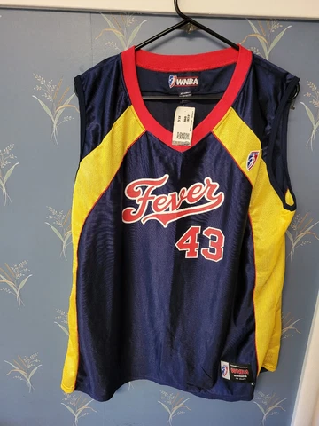 WNBA INDIANA  FEVER #43 Alicia Thompson JERSEY Sz Womens Extra Large NWT Cover