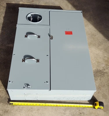 Square D SU3040D400FN Underground Combo Service 400A 30-Sp 3W MB N3R Ring-Type - Image 1 of 4