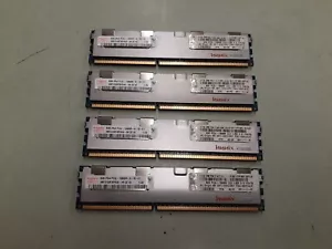 32GB (4x8GB) Hynix 2Rx4 PC3L-10600R DDR3-1333MHz Reg ECC HMT31GR7BFR4A-H9 1140 - Picture 1 of 3