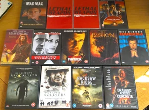 Mel Gibson DVD Collection Lethal Weapon 1-4 & Mad Max Braveheart Payback more R2 - Picture 1 of 1