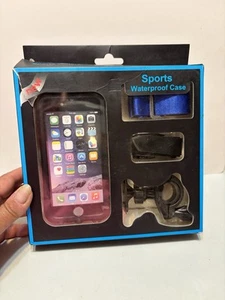 Custodia impermeabile per iPhone 6s per iPhone 6 nera impermeabile fino a 6,6 piedi - Foto 1 di 14
