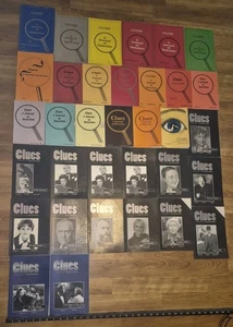 Clues A Journal Of Detection Lot Of (34)  Books Vintage  - Bild 1 von 13