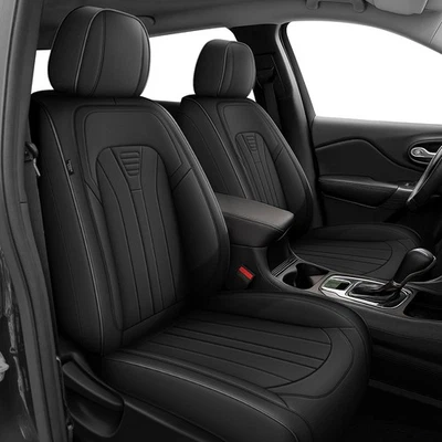 Front Rear Faux Leather Seat Cover (2/5 Seats）For Toyota Avalon 2001-2022 Foto 1 de 2