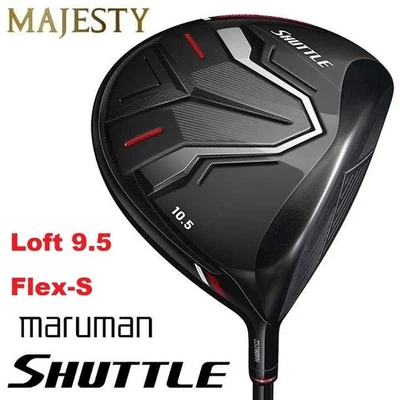 New Maruman Majesty Shuttle 9.5 Driver RH/ IMPACT FIT(S) 44.5 in Golf JP - Image 1 of 4