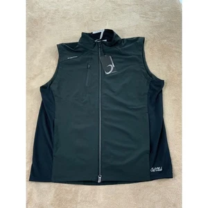 Zero Restriction Z710 vest Club Golf Apparel Mens size Large Black W1068 NEW - Picture 1 of 9