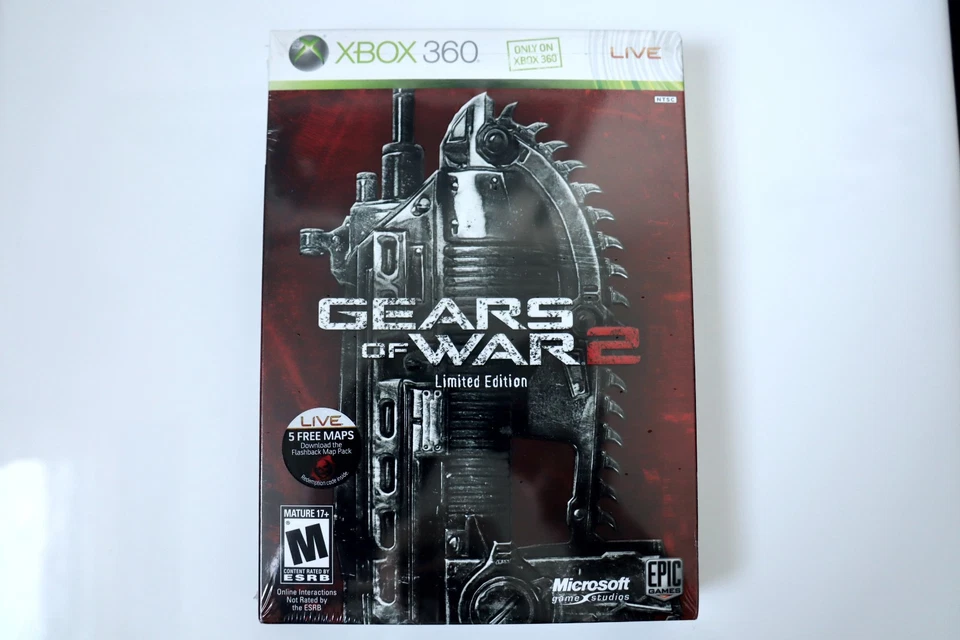 XBOX 360 Gears of War 2 Limited Edition - Bild 1 von 2