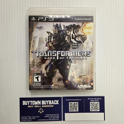 Transformers Dark of the Moon (Sony PlayStation 3 PS3) CIB Complete With Manual - Image 1 of 4